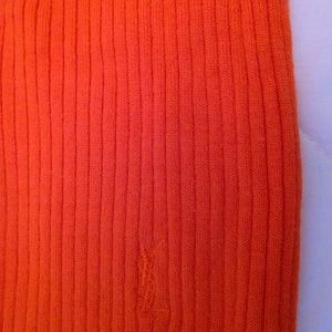YVES SAINT LAURENT Orange Sweater